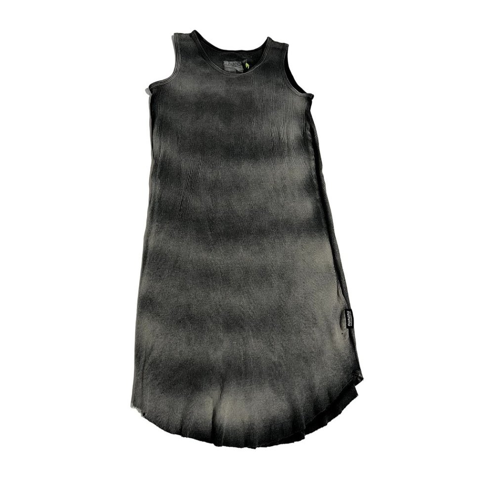 nununu Black and Gray Kids Dress